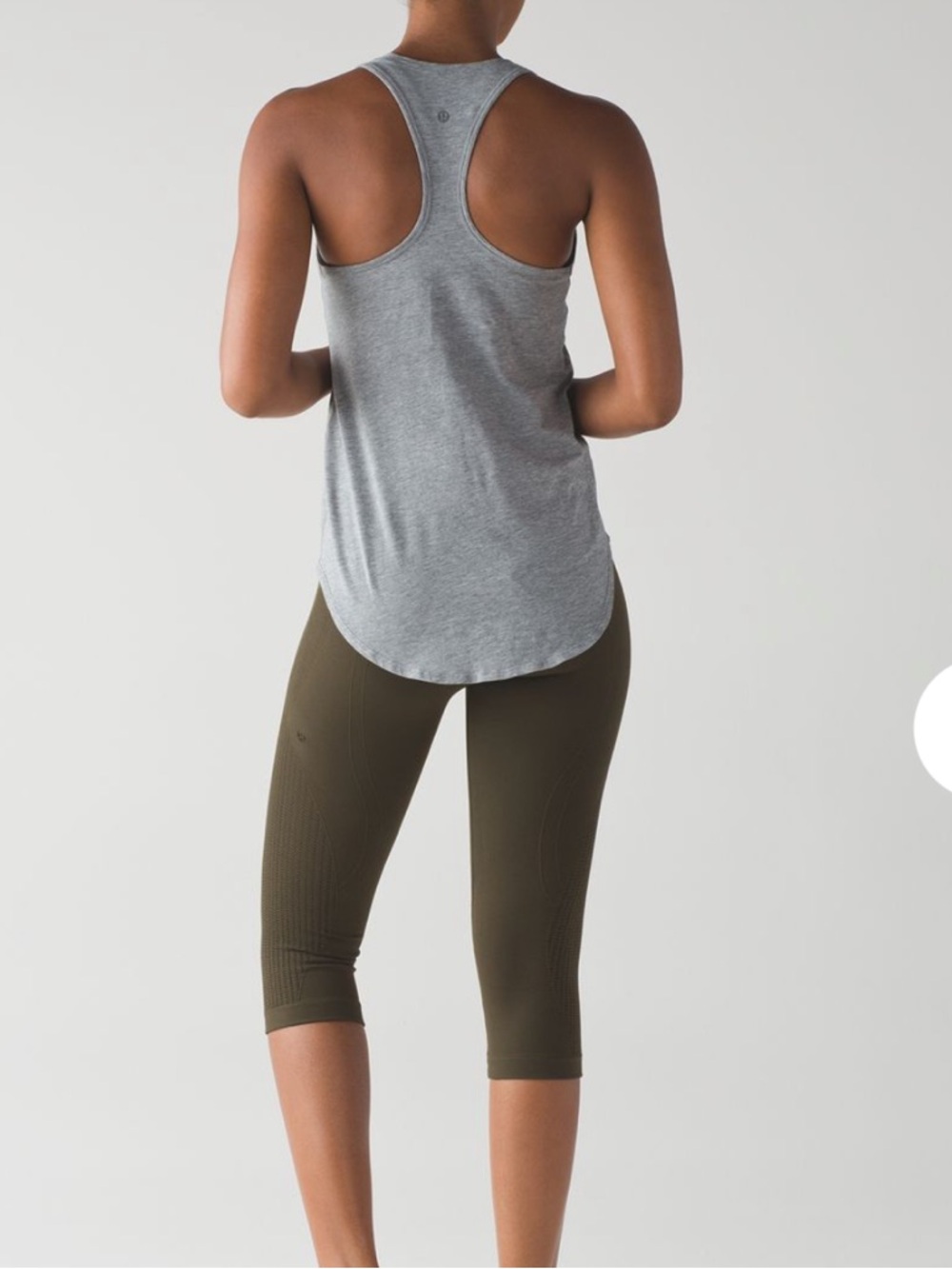 lululemon athletica Olive Green Capri Leggings